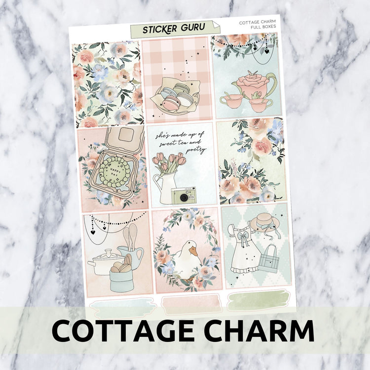 3 LEFT! Cottage Charm • Rose Gold Foil Full Kit