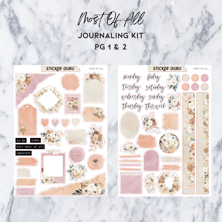 Most Of All • Journaling Kit