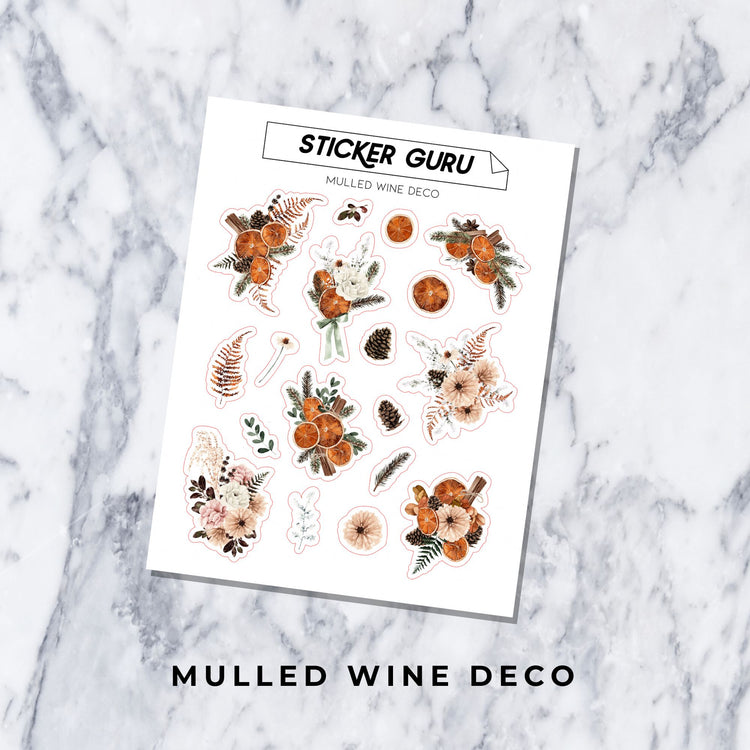 Mulled Wine • Winter Floral Deco