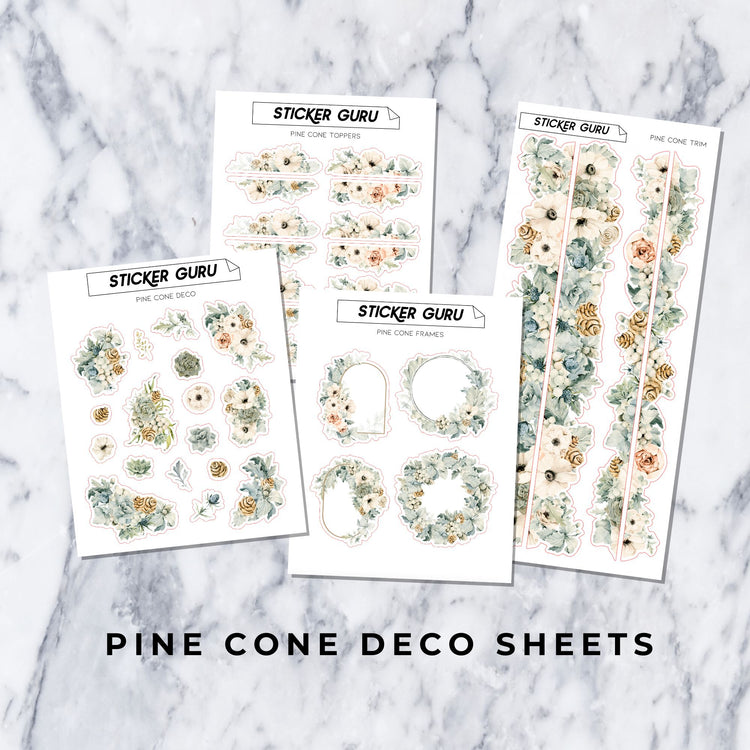 Pine Cone • Winter Floral Deco