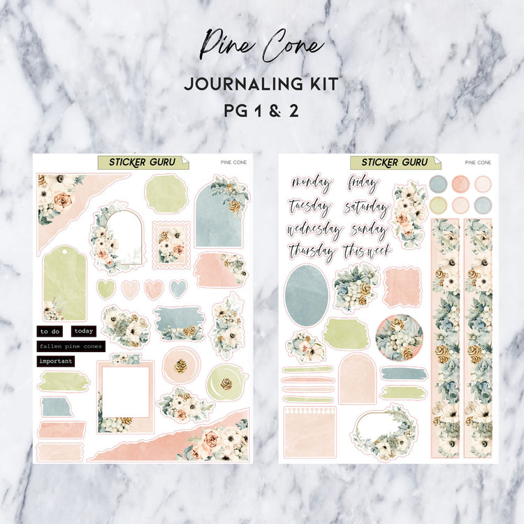 Pine Cone • Journaling Kit