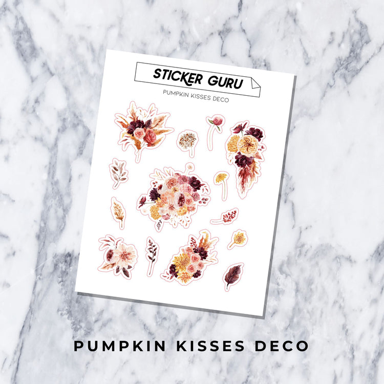 Pumpkin Kisses • Fall Floral Deco