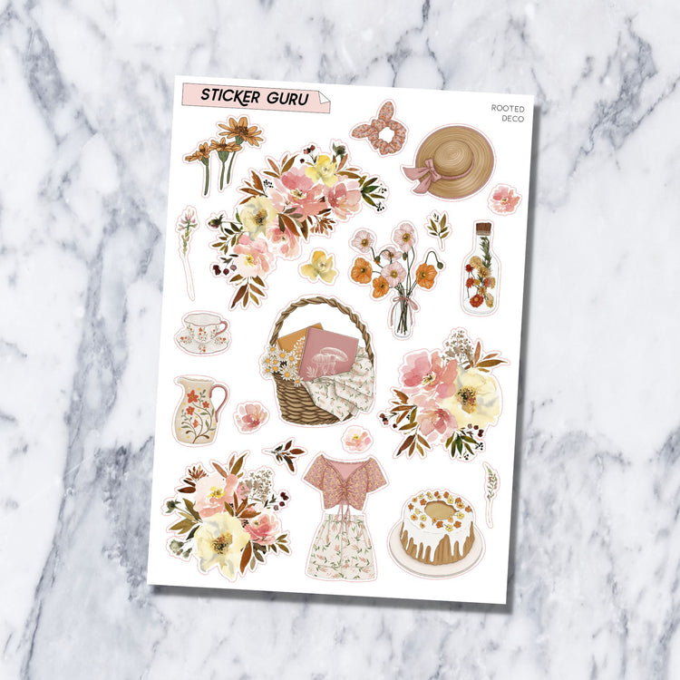 9 LEFT! Rooted • Deco Sheet