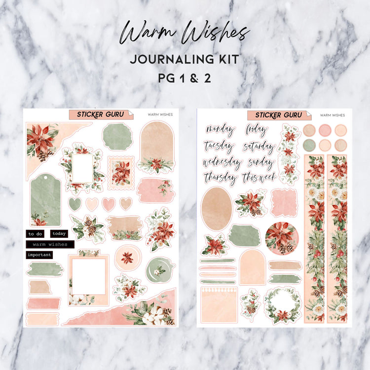 Warm Wishes • Journaling Kit