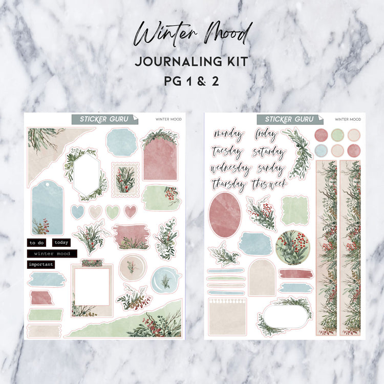 Winter Mood • Journaling Kit
