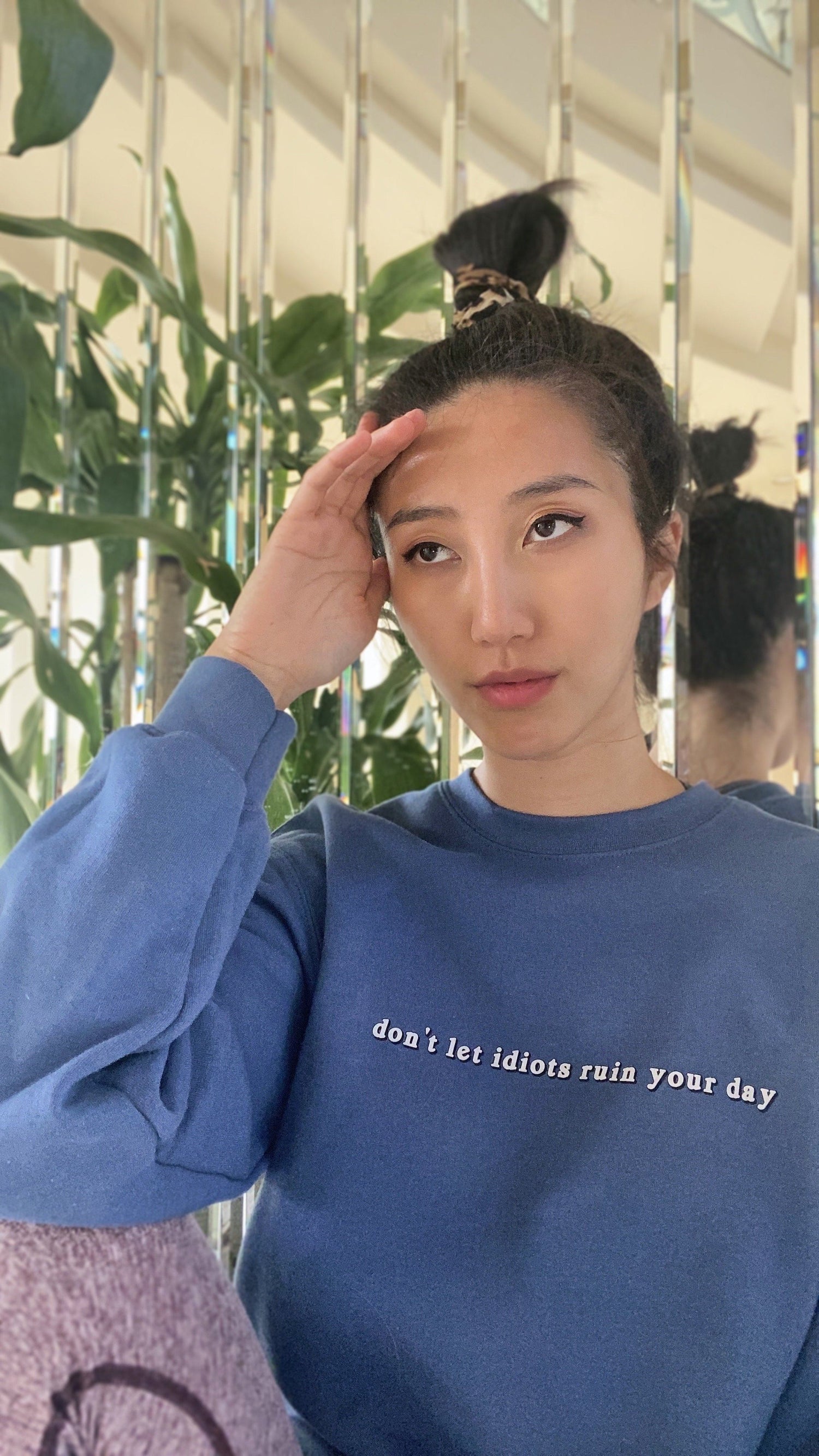 Don't Let Idiots Ruin Your Day Sweatshirt