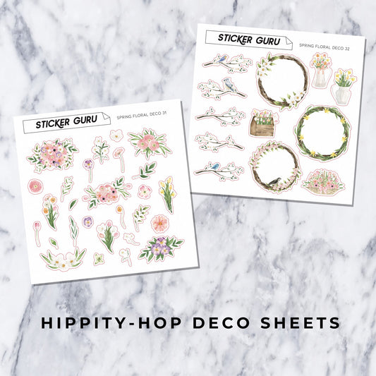 Hippity-Hop • Spring Floral Deco