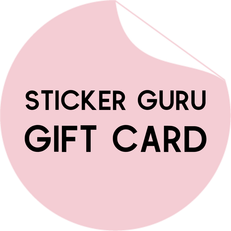Sticker Guru Gift Cards